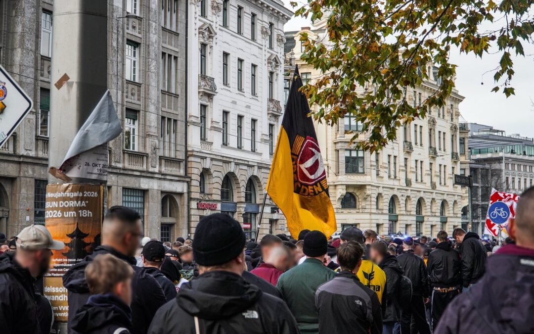 Rück­blick auf die Demo in Leipzig