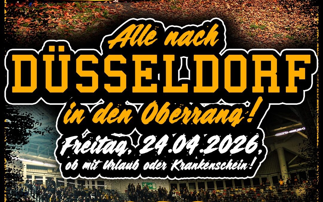 ALLE NACH DÜSSELDORF!
